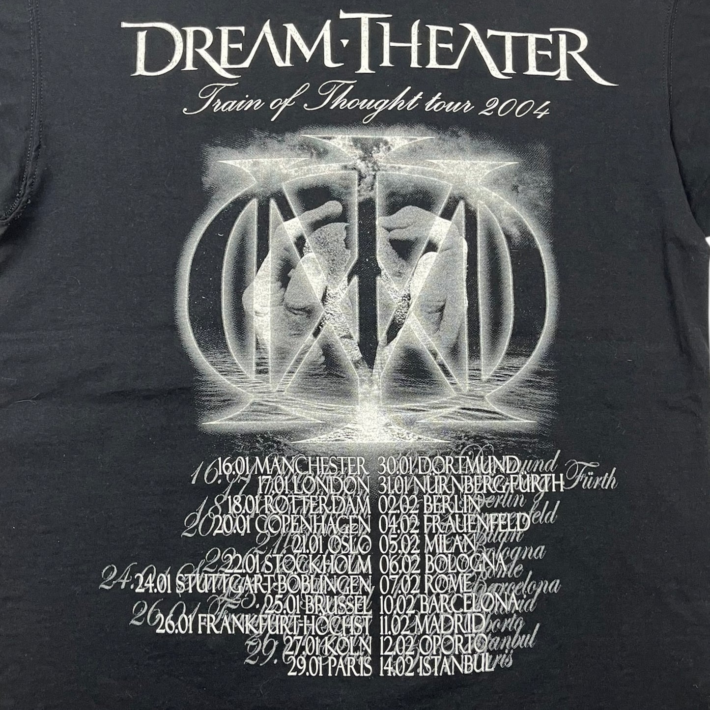 2004 DREAM THEATER Train of Thought Tour Promo tee / L