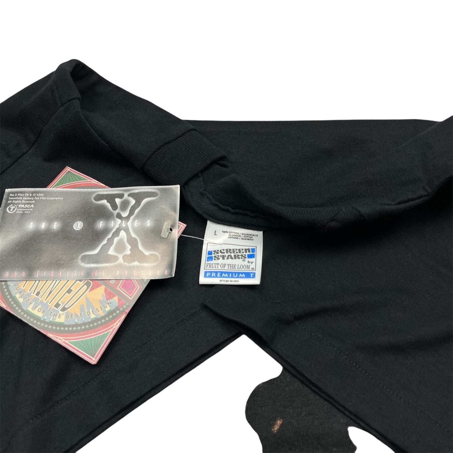 1996 X-Files TV Show Promo tee / L