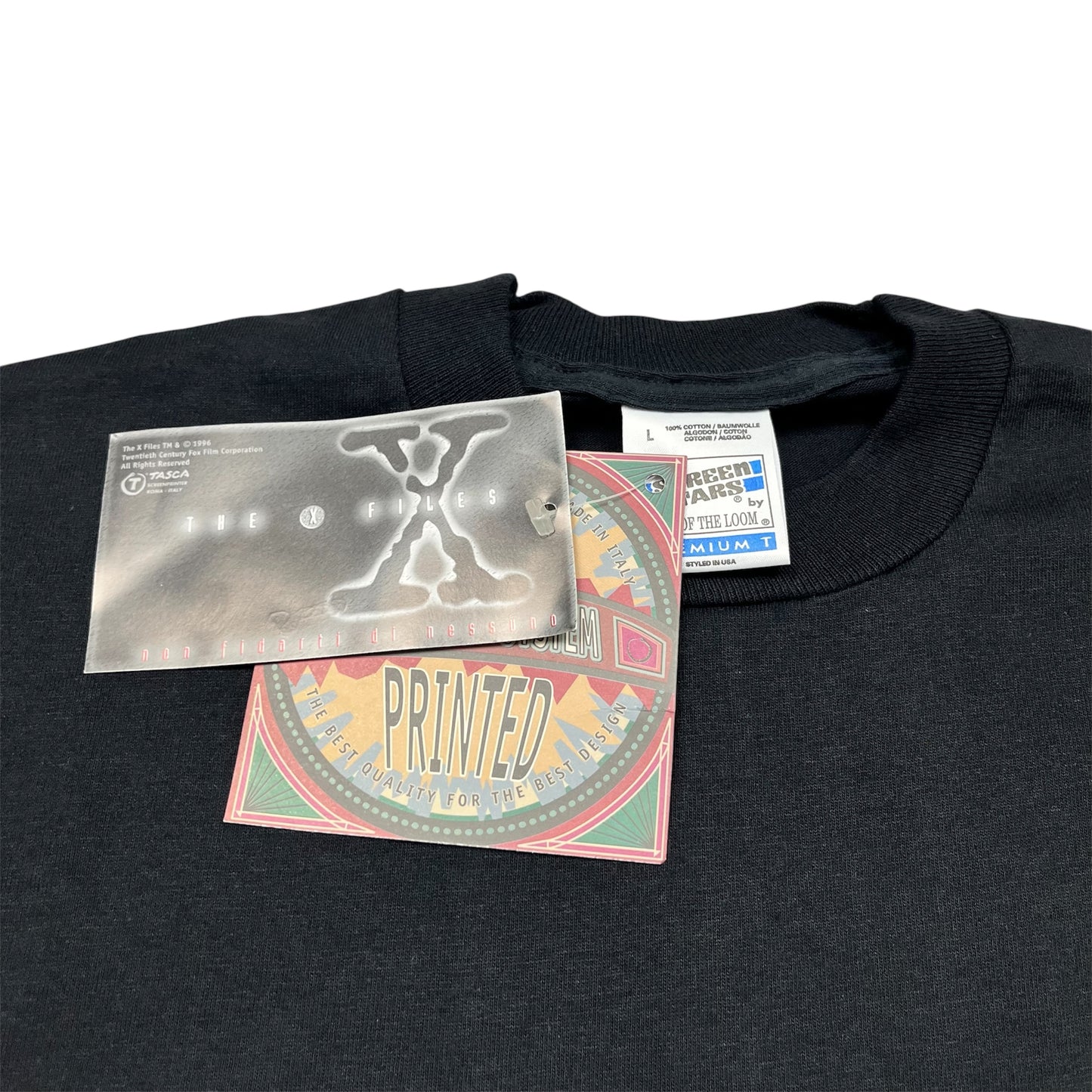 1996 X-Files TV Show Promo tee / L