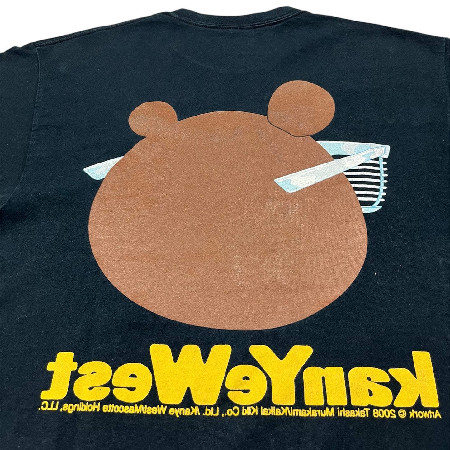 2008 KANYE WEST MURAKAMI "GRADUATION" ART Tee / L