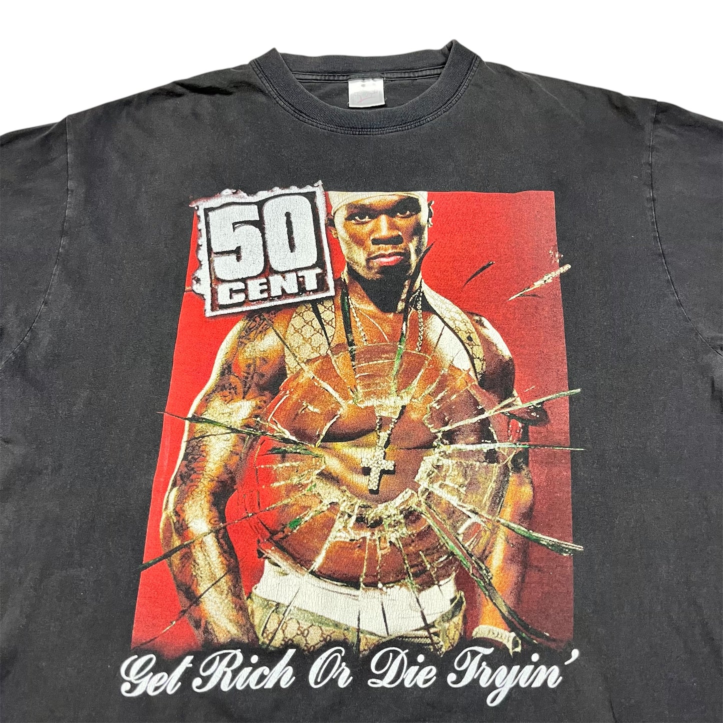 2003 50 CENT “GET RICH OR DIE TRYIN” Tee / L