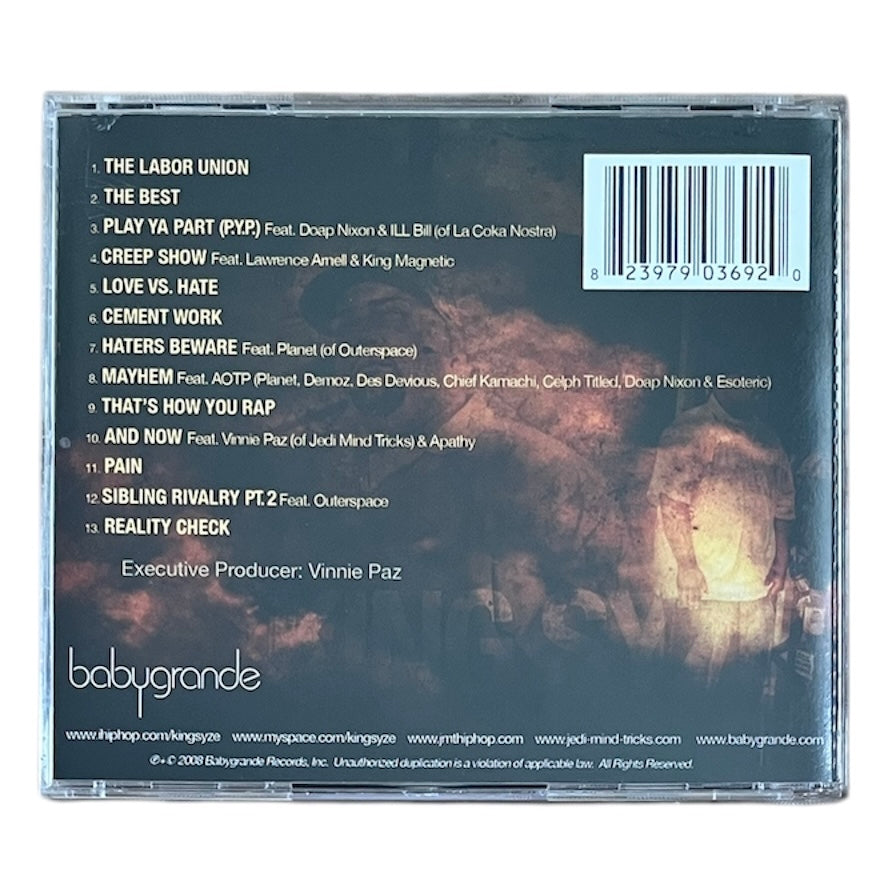 KING SYZE - THE LABOUR UNION - 2008 (CD)