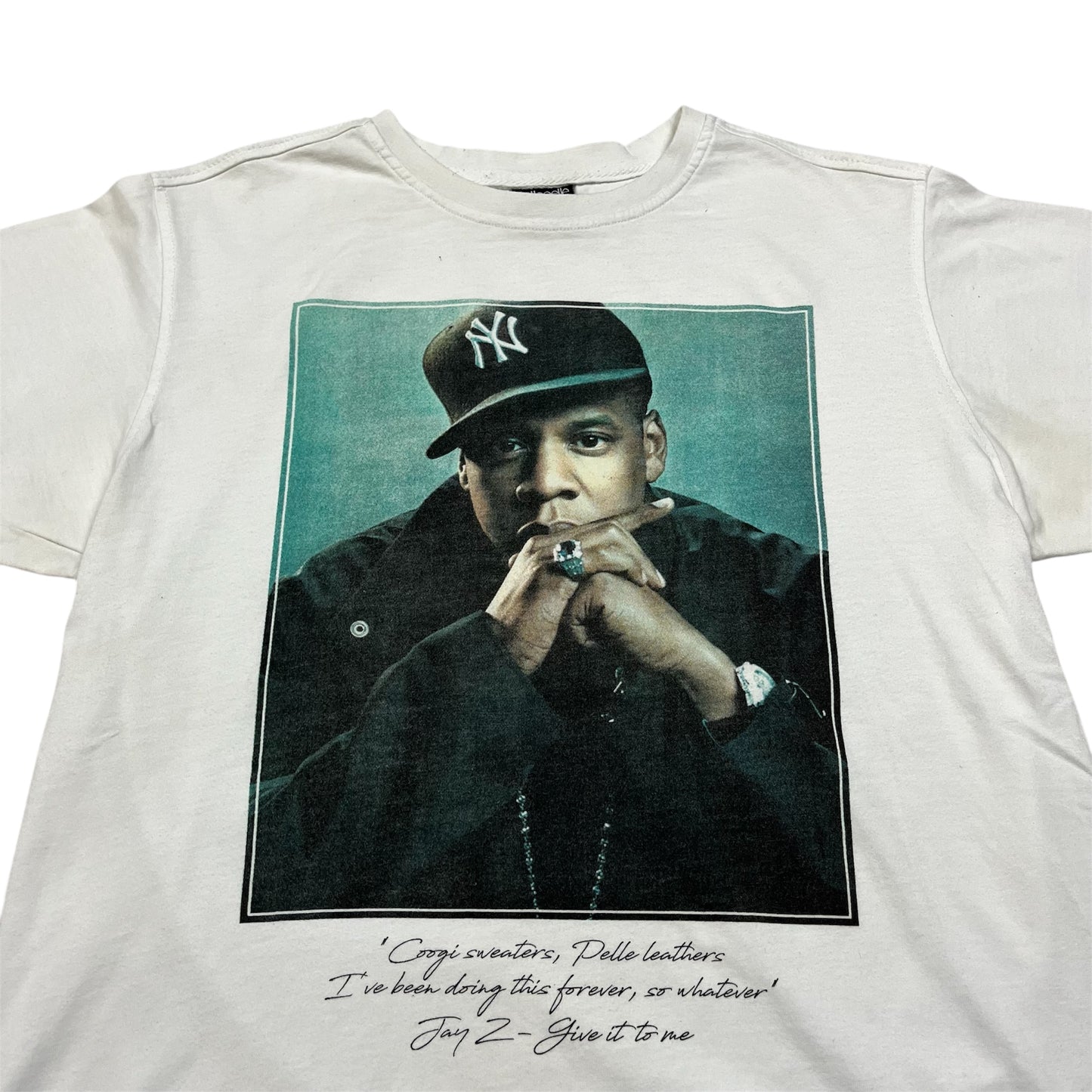 Y2K PELLE PELLE JAY-Z Tee / M