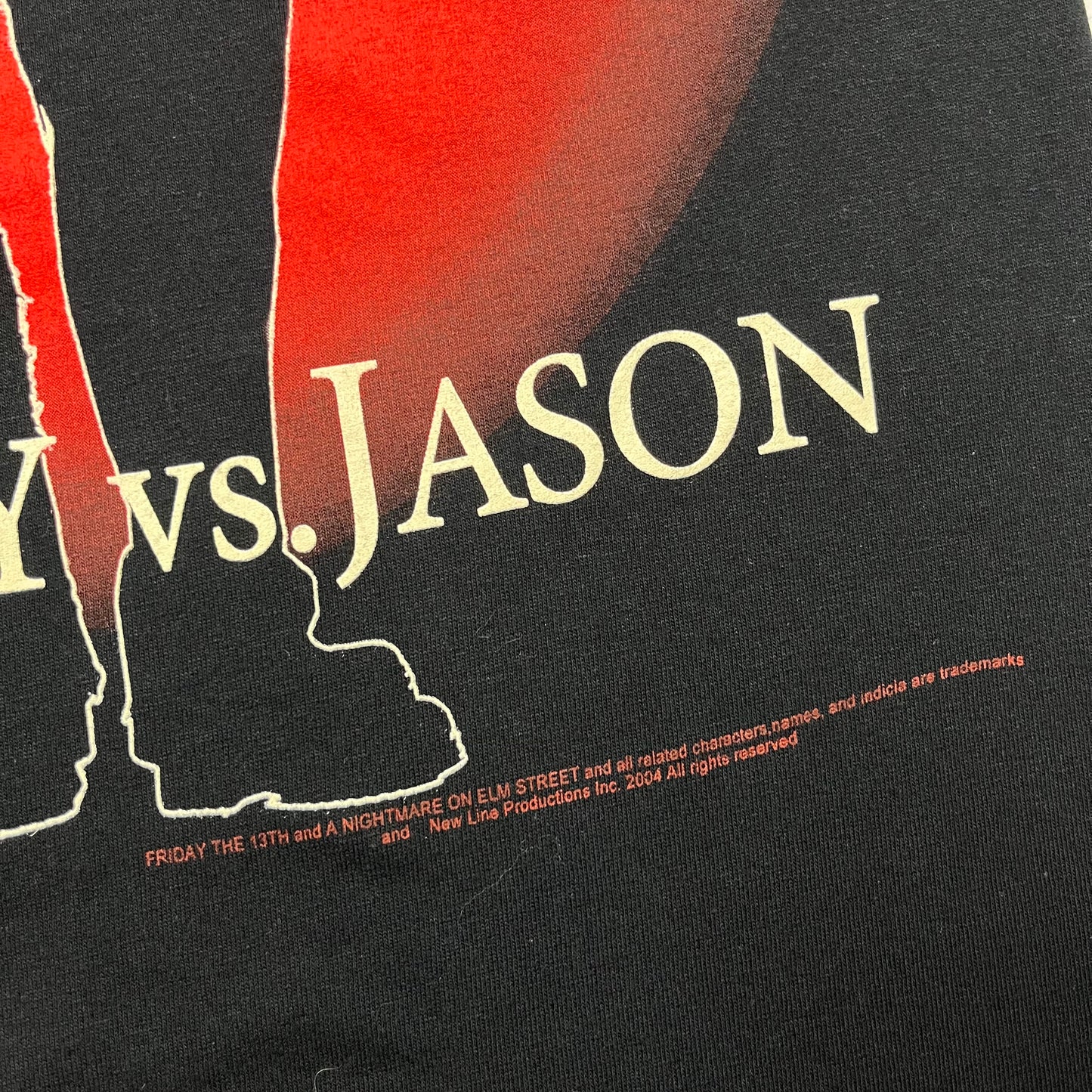 2004 Freddy Vs Jason Movie Promo tee / S
