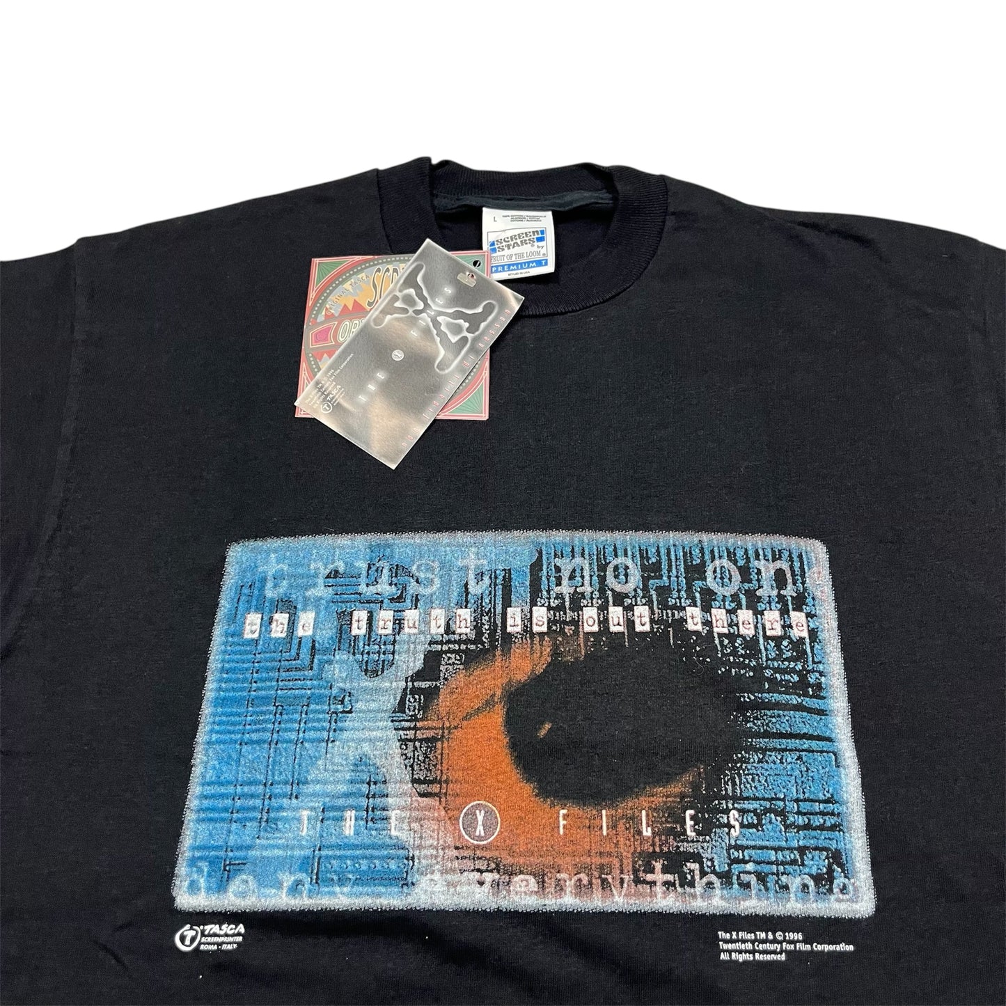 1996 X-Files TV Show Promo tee / L