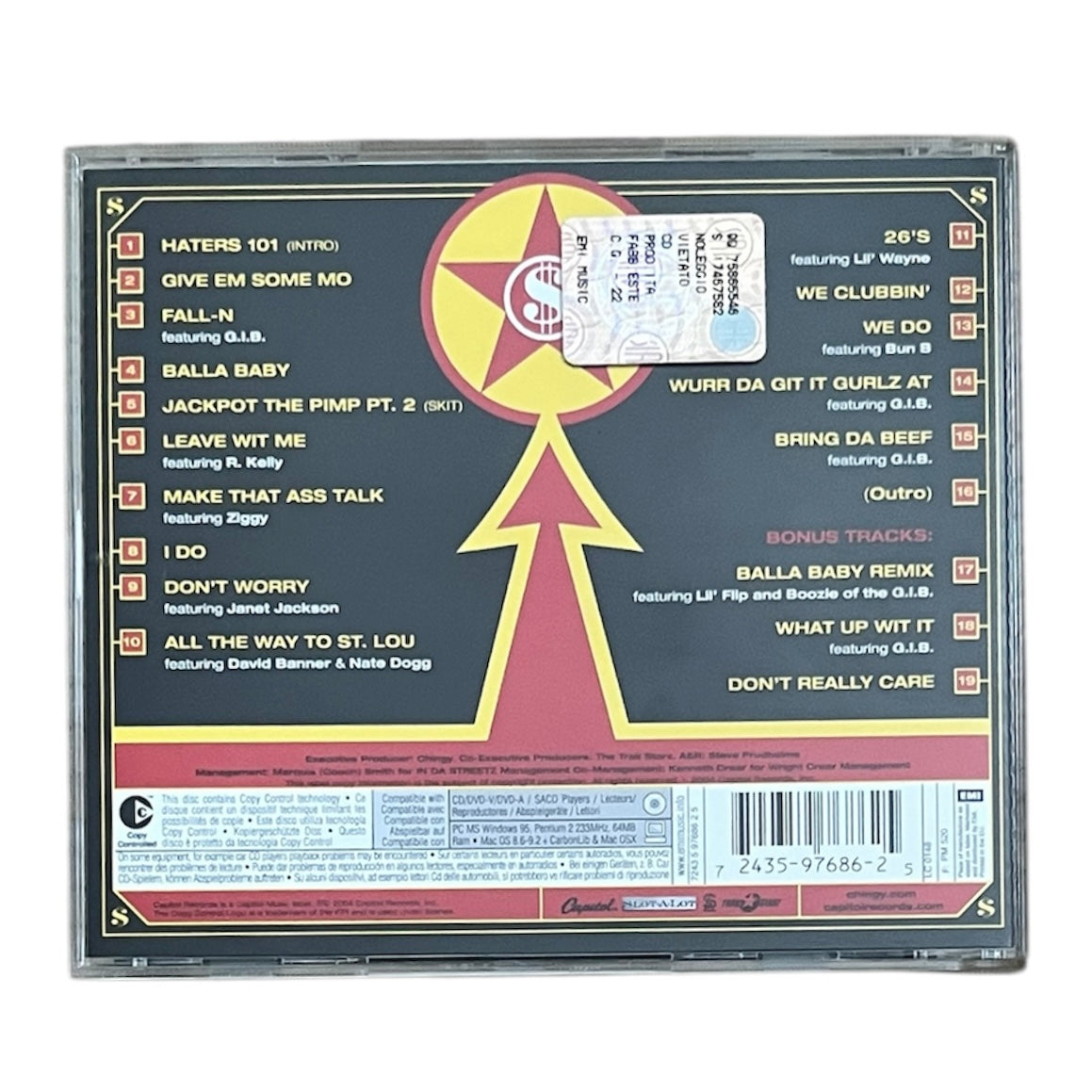 CHINGY - POWERBALLIN’ - 2004 (CD)