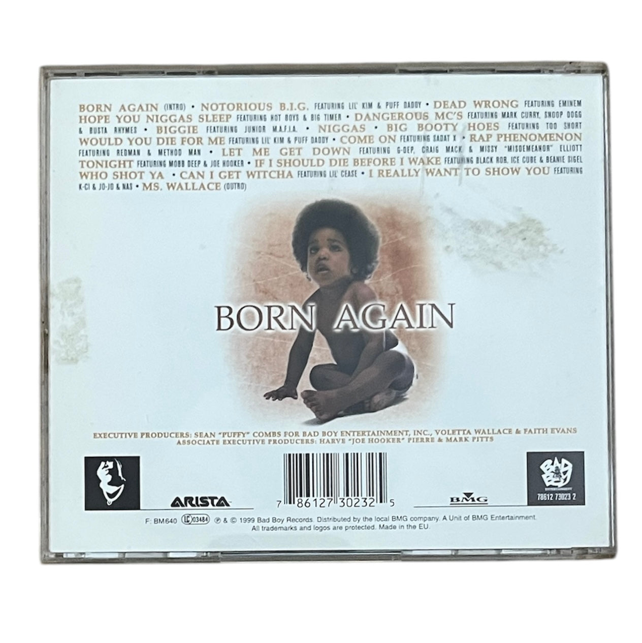 THE NOTORIOUS BIG - BORN AGAIN - 1999 (CD)