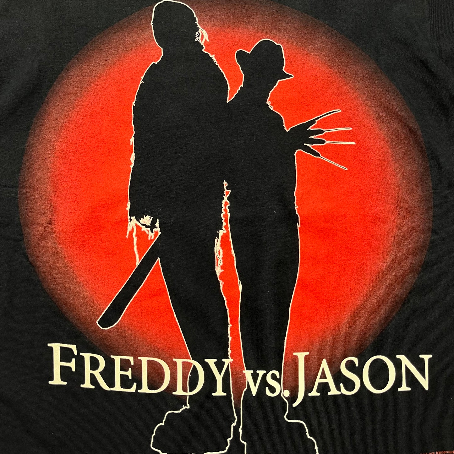 2004 Freddy Vs Jason Movie Promo tee / S