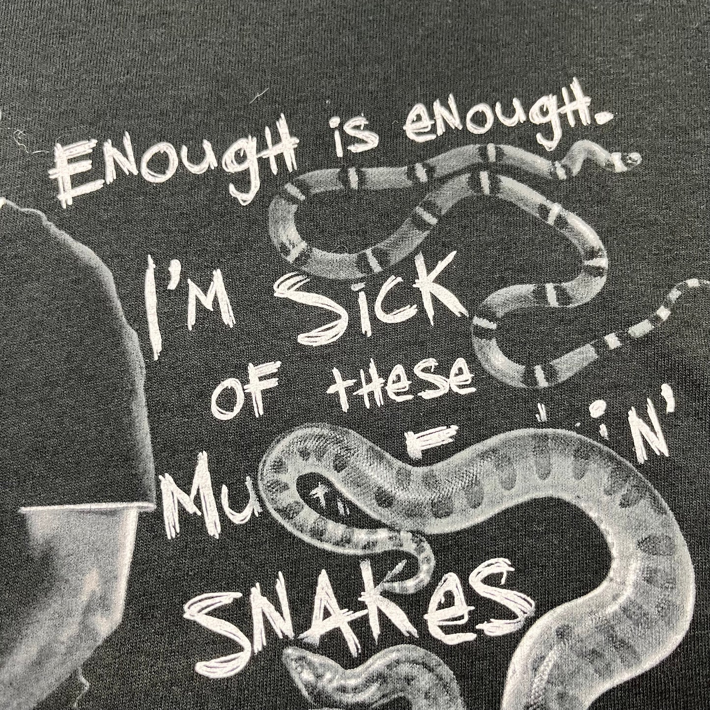 2006 Snakes on a Plane Movie Promo tee / XL