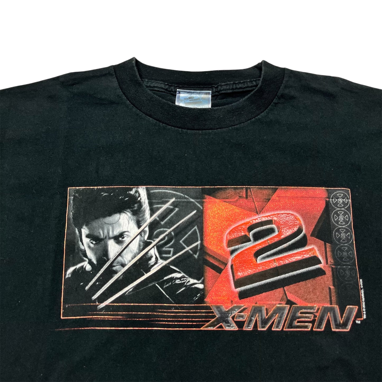 2003 X-Men 2 Movie Promo tee / M