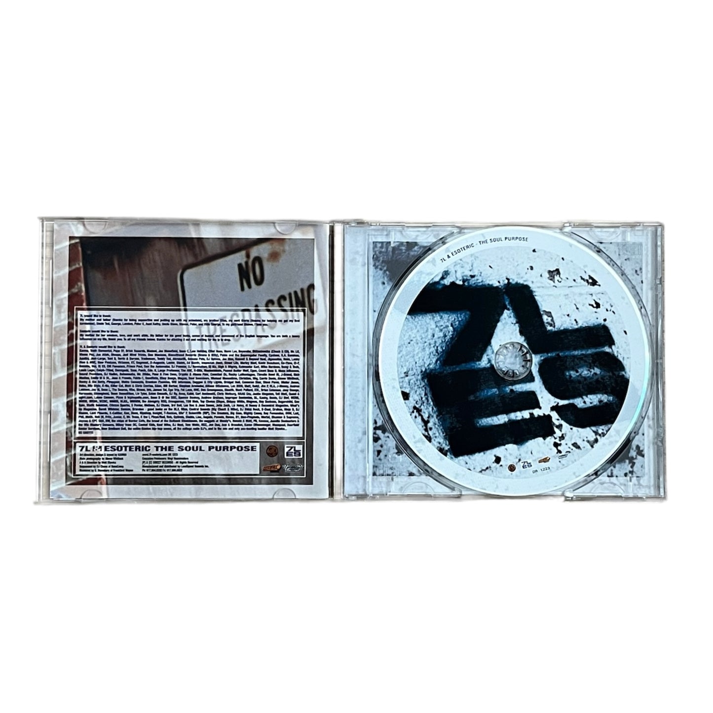 7L & ESOTERIC - THE SOUL PURPOSE - 2001 (CD)