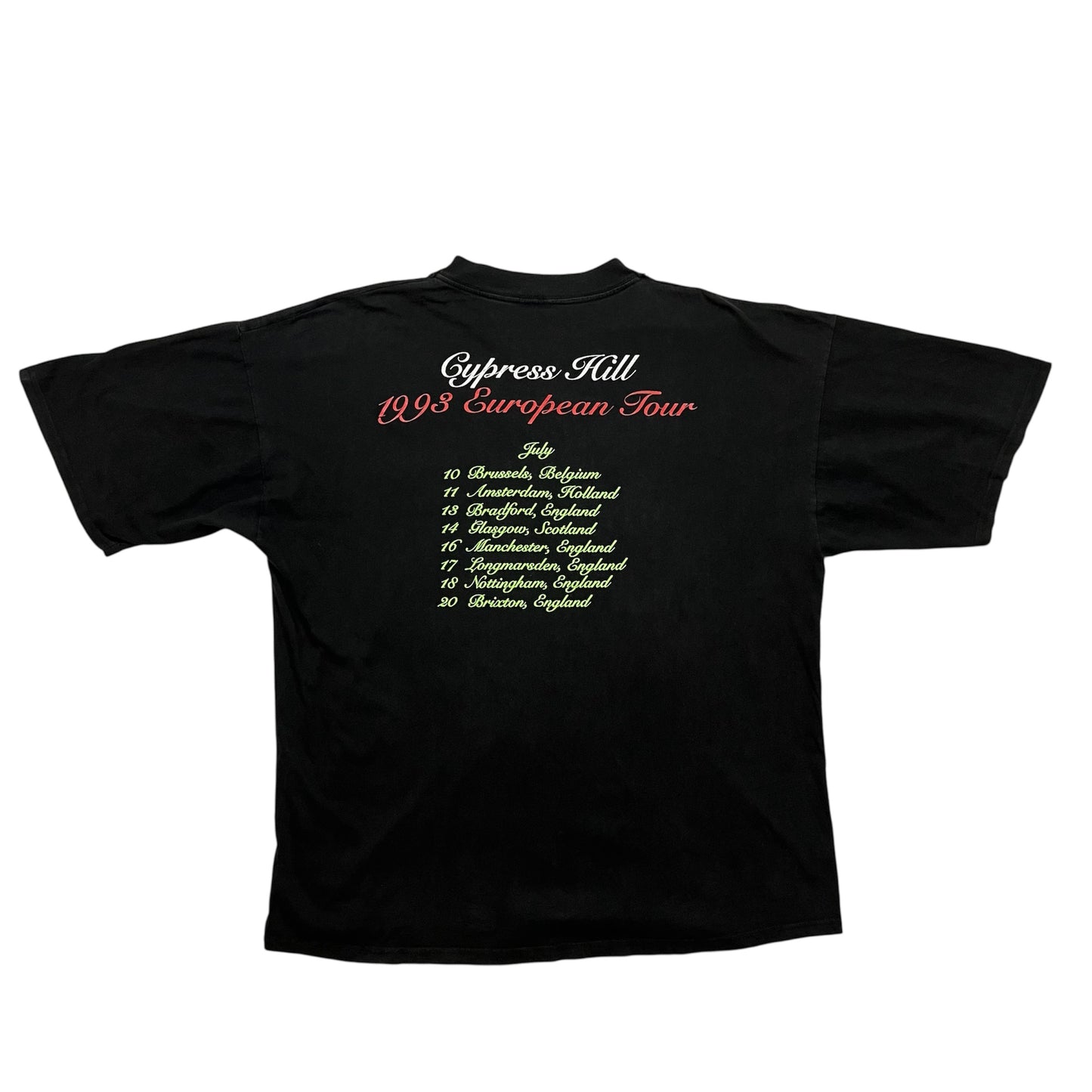 1993 CYPRESS HILL EU Tour Promo tee / XL