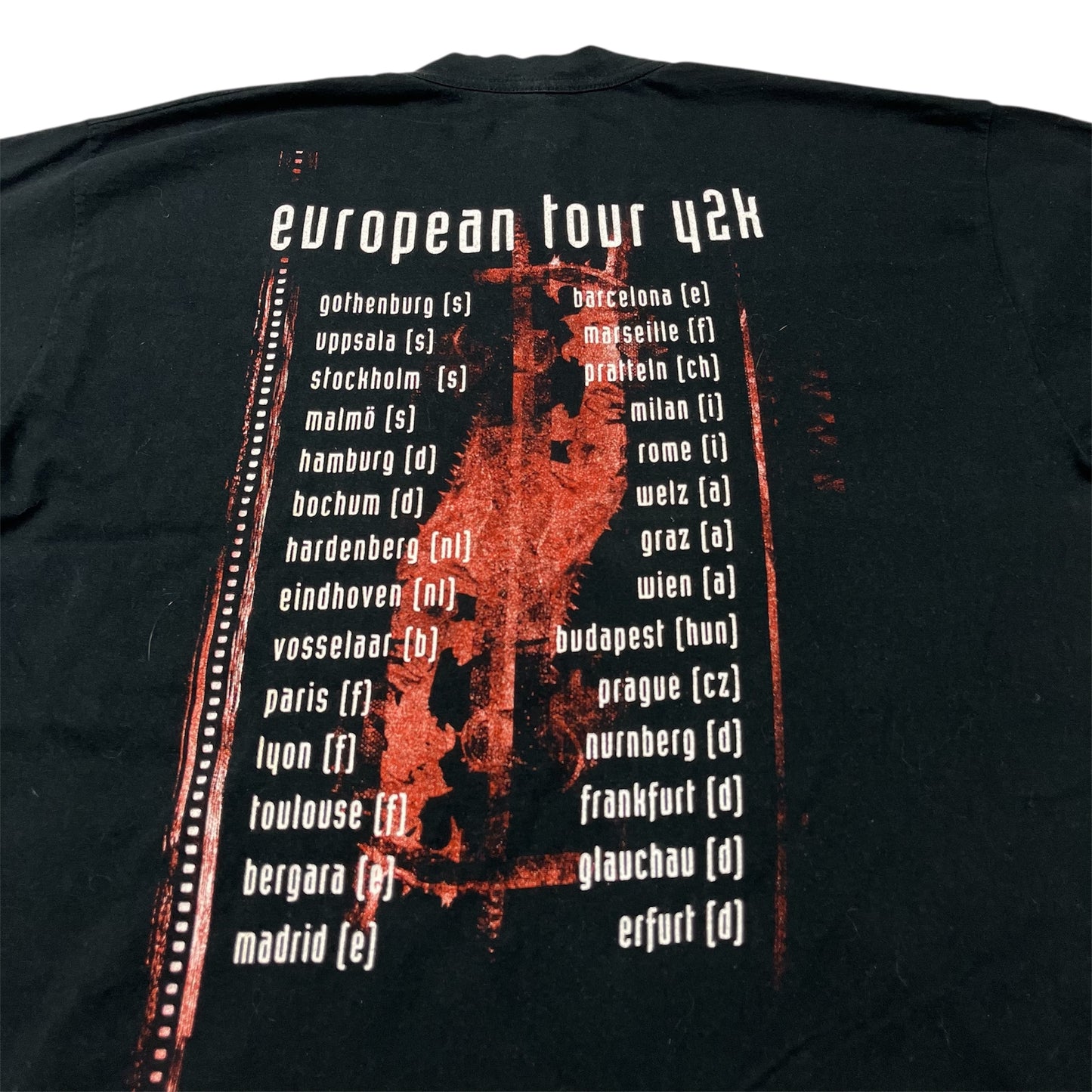 2000 DARK TRANQUILLITY Indifferent Suns EU Tour Promo tee / L