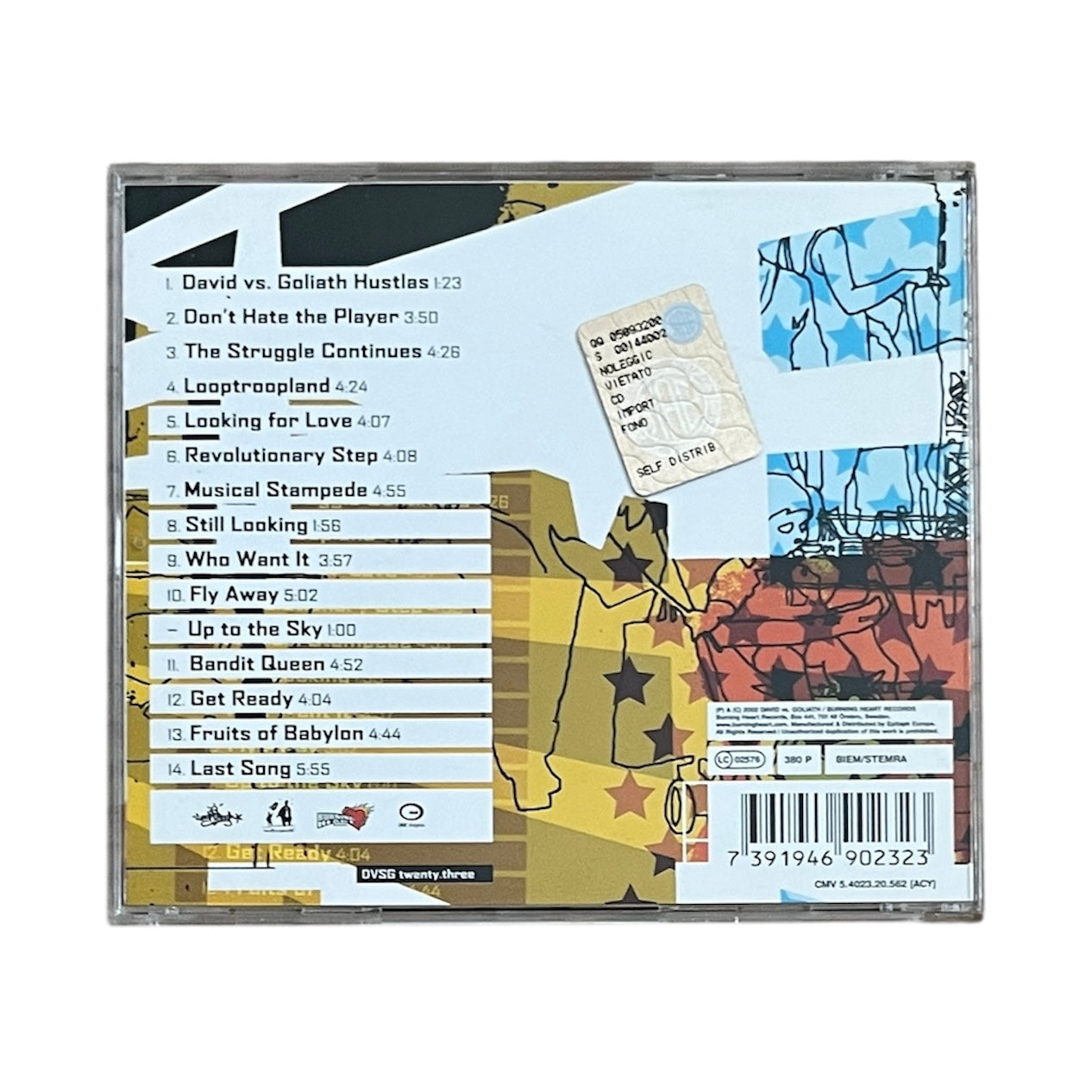 LOOPTROOP - THE STRUGGLE CONTINUES - 2002 (CD)