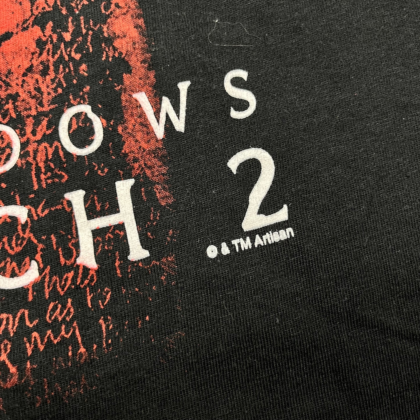2000 Blair Witch 2 Book of Shadows Movie Promo tee / M