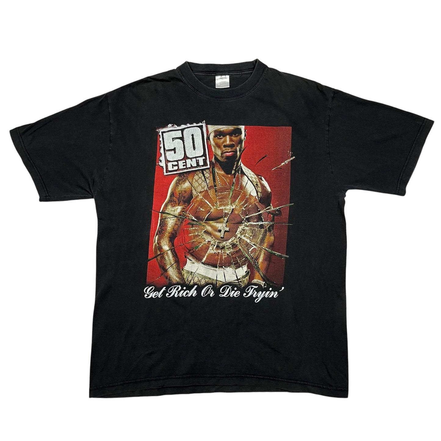 2003 50 CENT “GET RICH OR DIE TRYIN” Tee / L