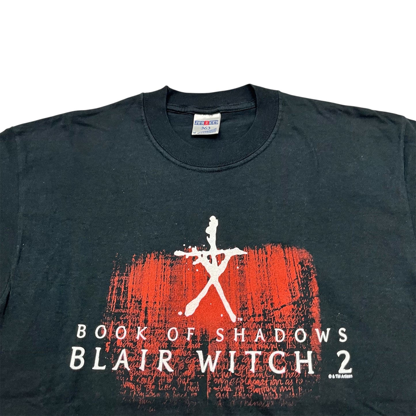 2000 Blair Witch 2 Book of Shadows Movie Promo tee / M