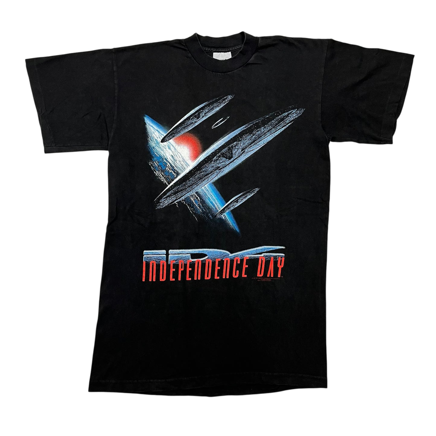 1996 Independence Day Movie Promo Stanley Desantis tee / M