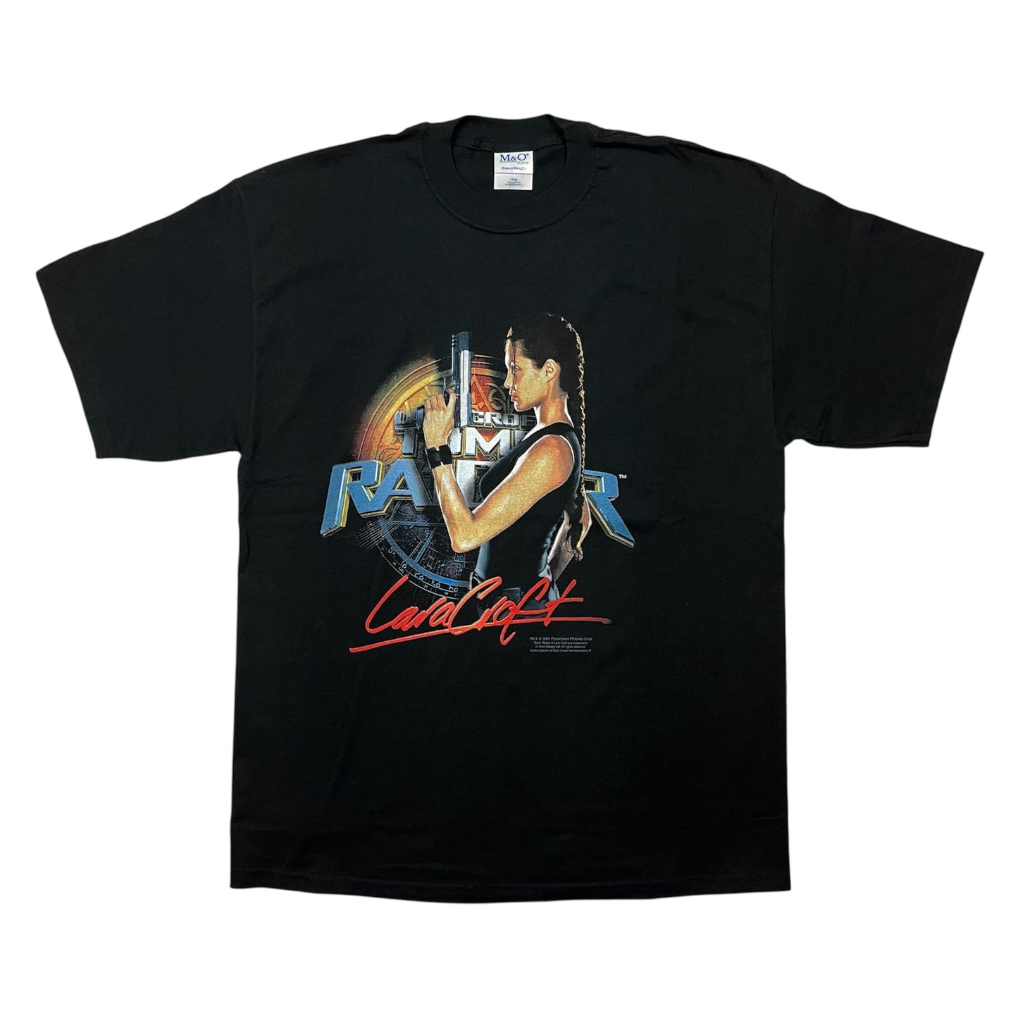 2001 Tomb Raider Lara Croft Movie Promo tee / XL