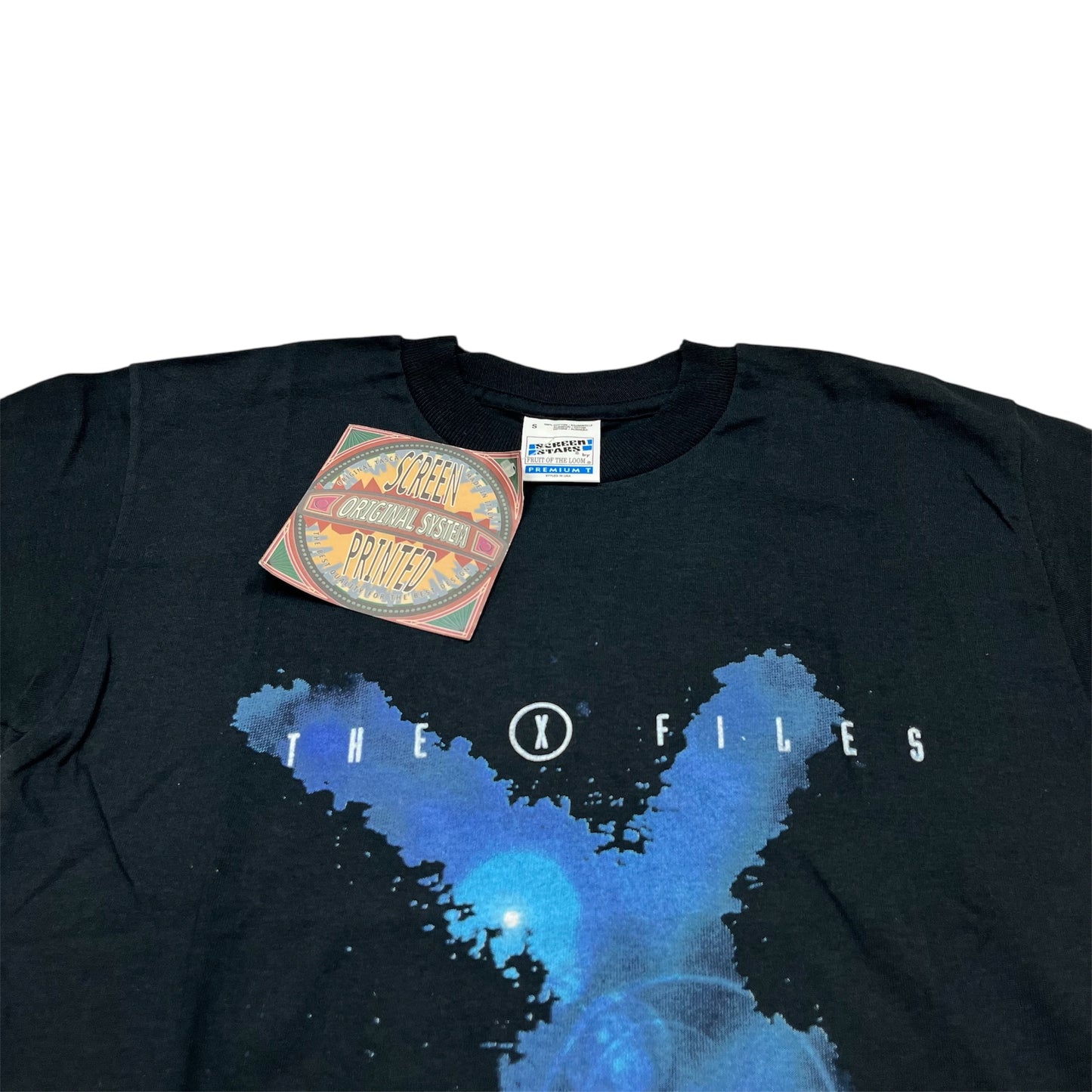 1996 X-Files TV Show promo tee DSWT / S