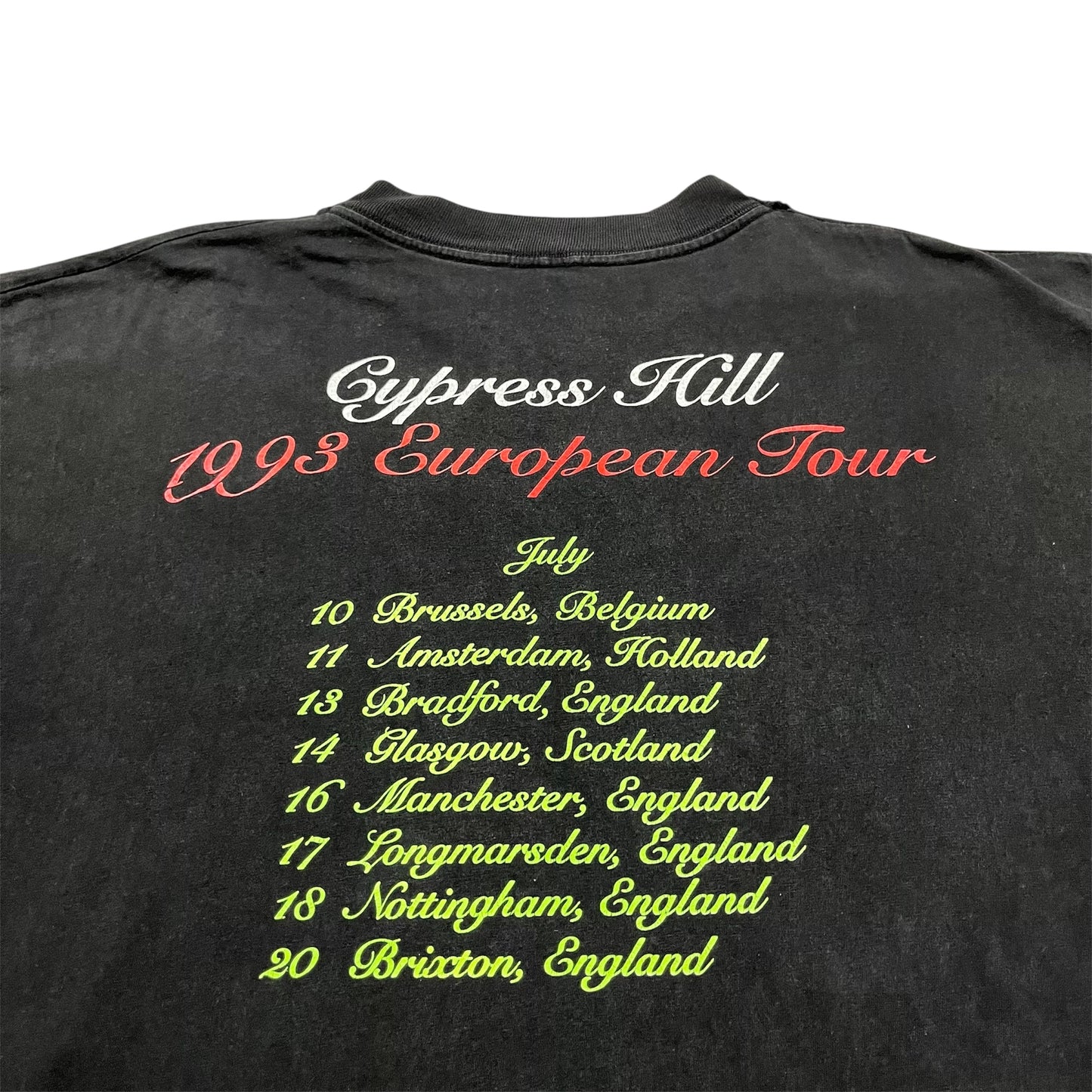 1993 CYPRESS HILL EU Tour Promo tee / XL