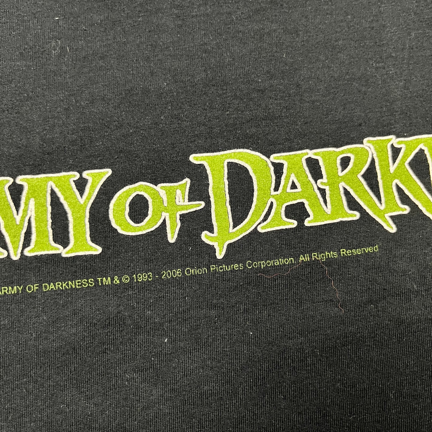 2006 Army of Darkness Movie Promo tee / M
