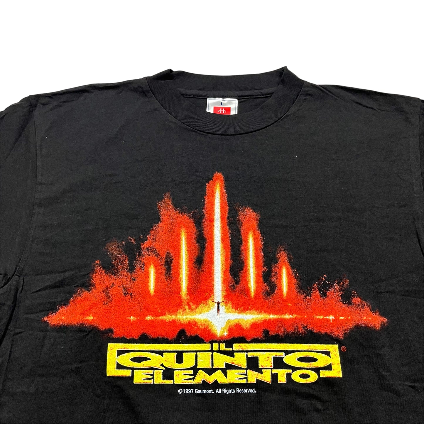 1997 The Fifth Element Italian Movie Promo tee / L