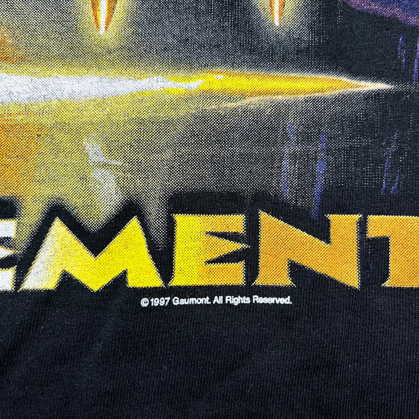 1997 The Fifth Element Movie Promo tee / L