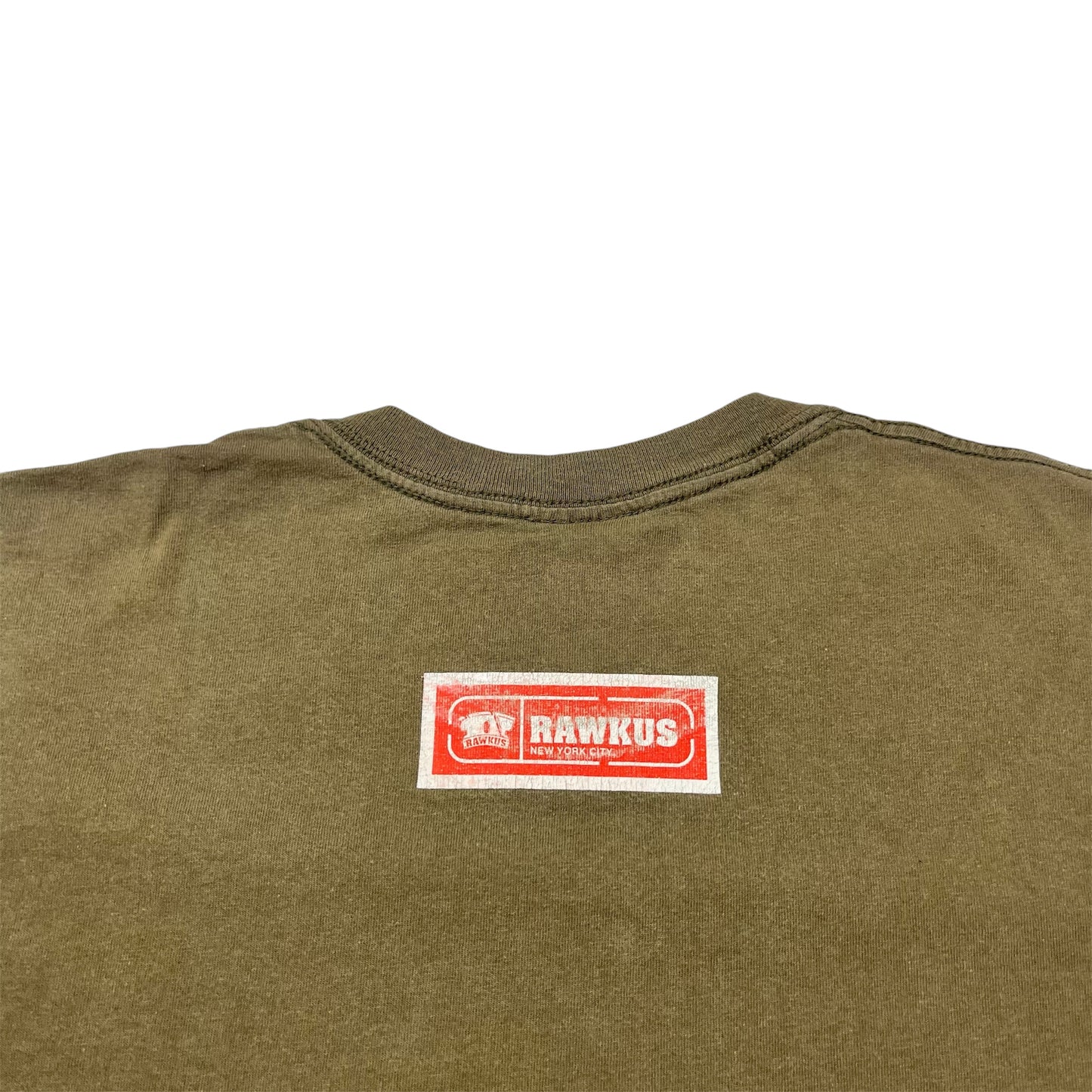 Y2K RAWKUS RECORDS Promo tee / L