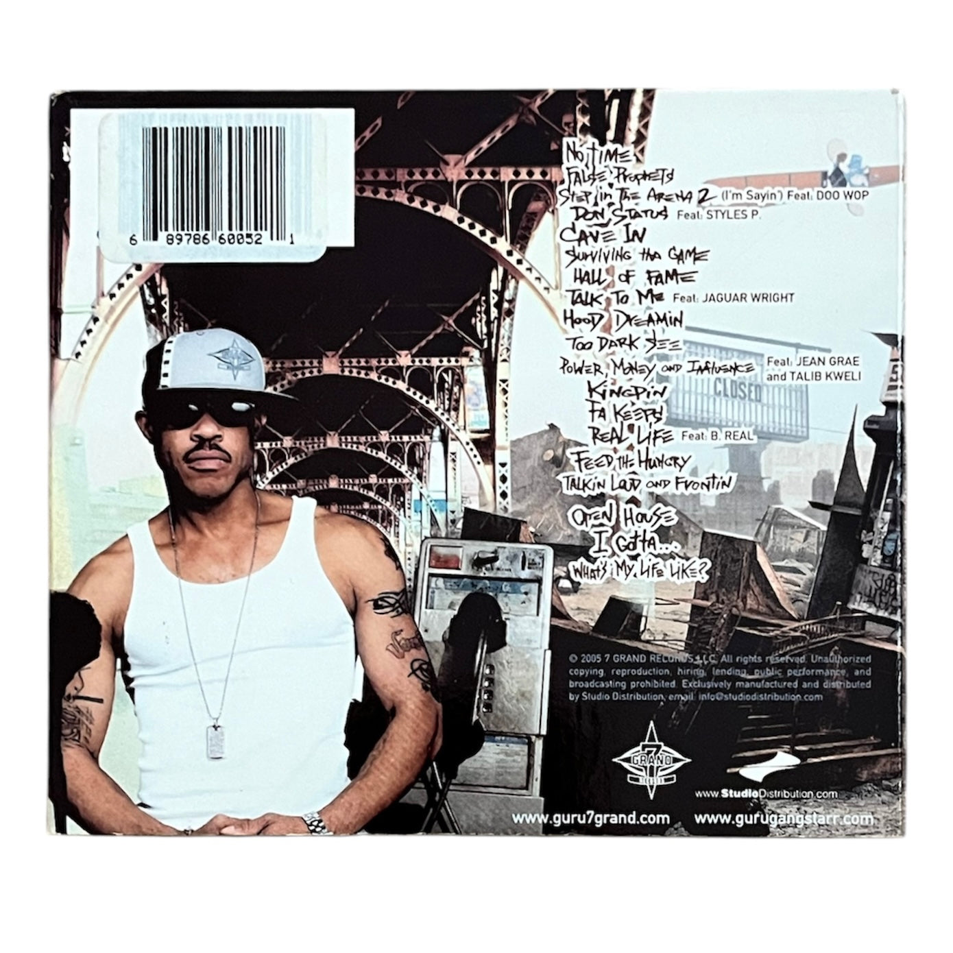 GURU - VERSION 7.0: THE STREET SCRIPTURES - 2005 (CD)