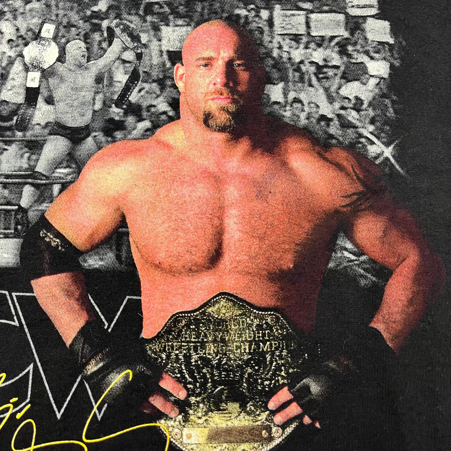 1998 WCW Goldberg Wrestling Promo tee / L