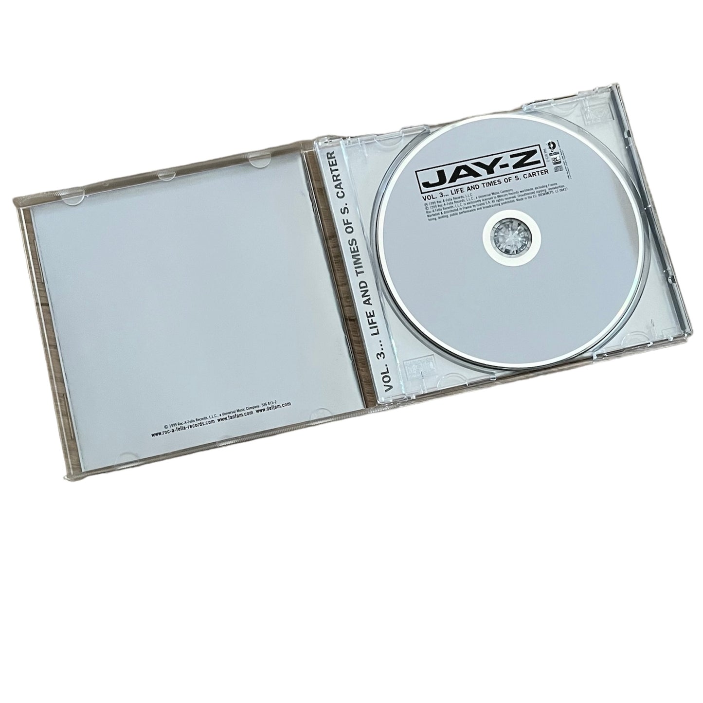 JAY-Z - VOL. 3…LIFE AND TIMES OF S.CARTER - 1999 (CD)