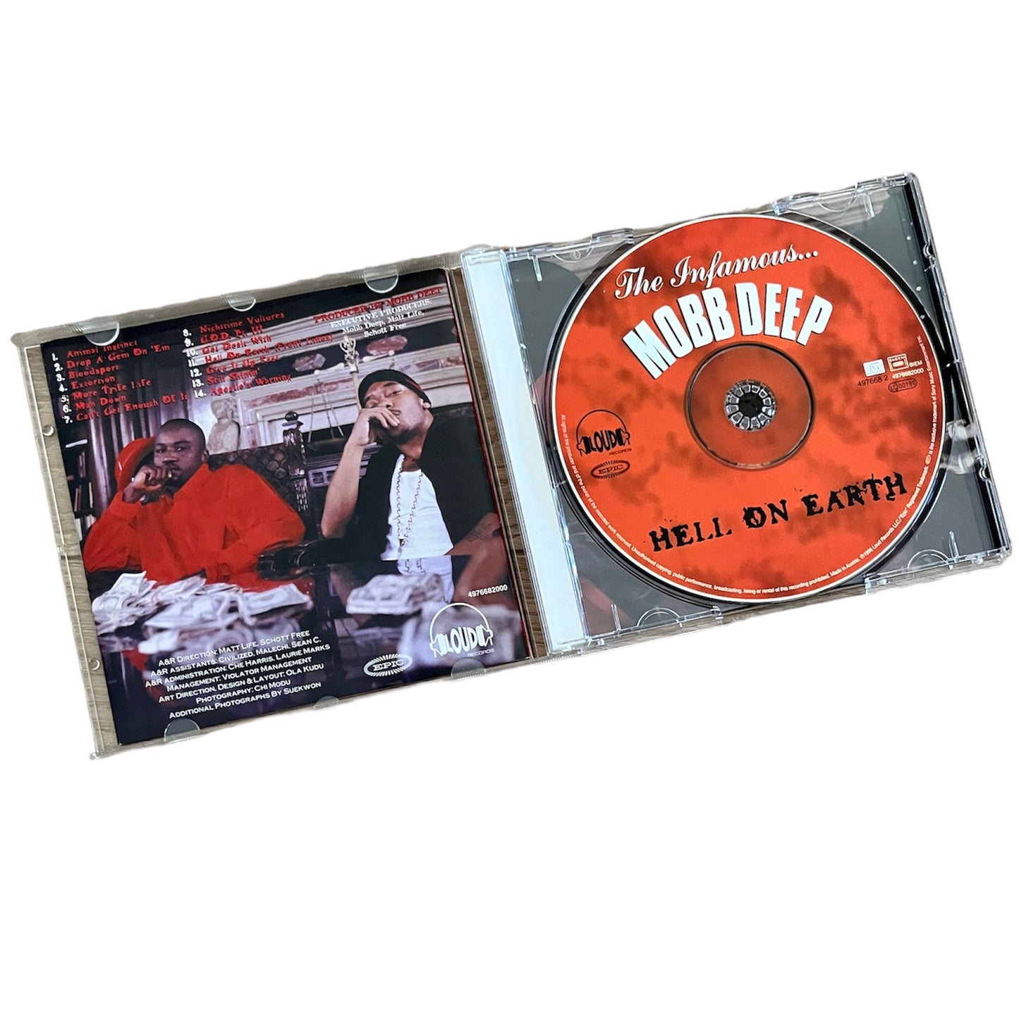 MOBB DEEP - HELL ON EARTH - 1996 (CD)