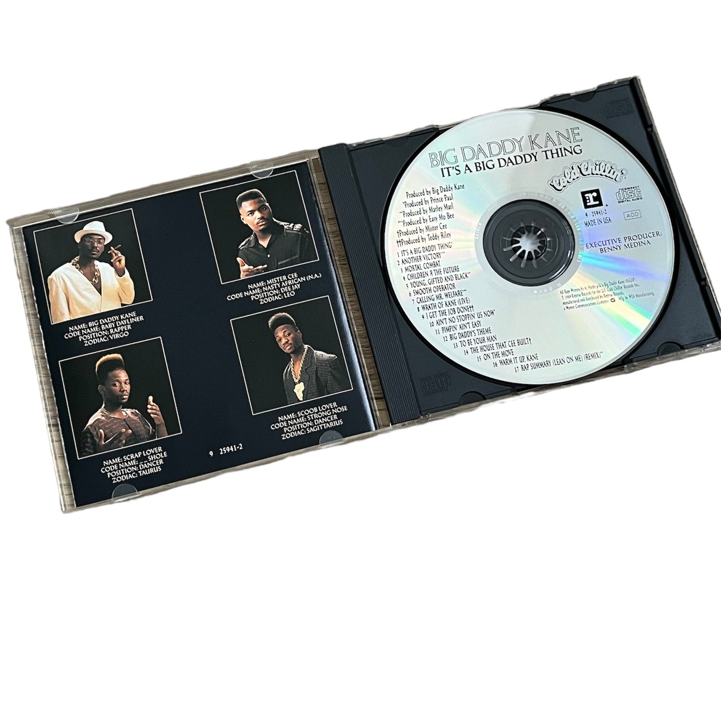 BIG DADDY KANE - IT’S A BIG DADDY THING - 1989 (CD)