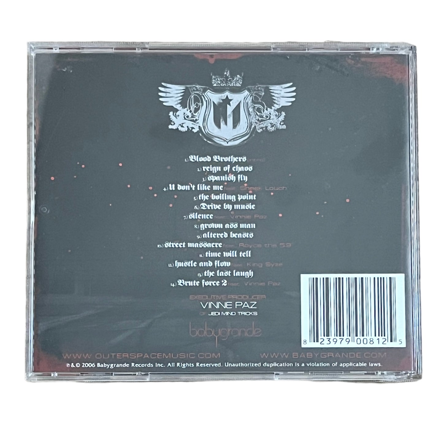 OUTERSPACE - BLOOD BROTHERS - 2006 (CD)