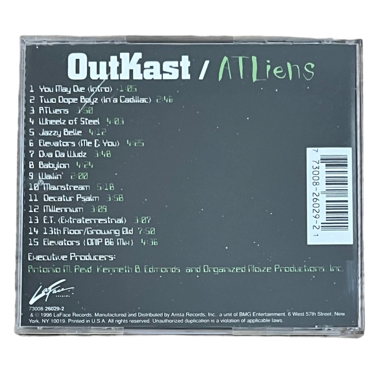 OUTKAST - ATLiens - 1996 (CD)