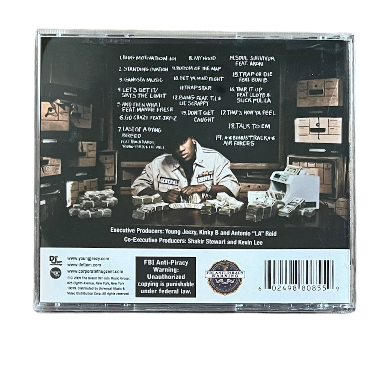 YOUNG JEEZY - LET’S GET IT: THUG MOTIVATION 101 - 2005 (CD)