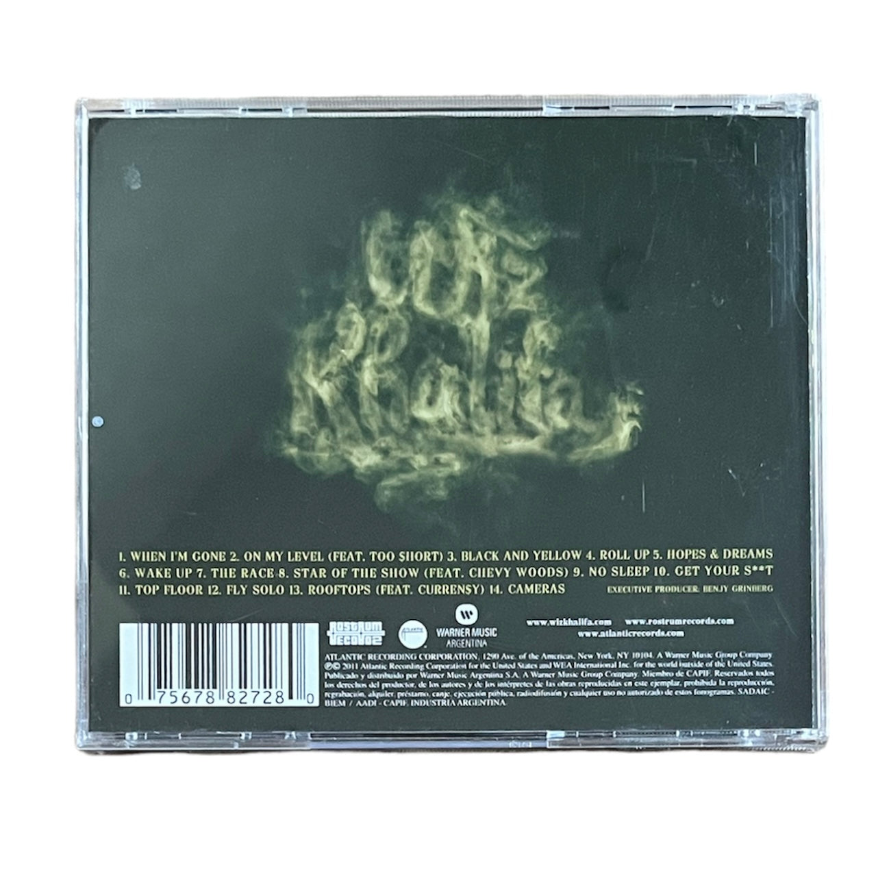 WIZ KHALIFA - ROLLING PAPERS - 2011 (CD)