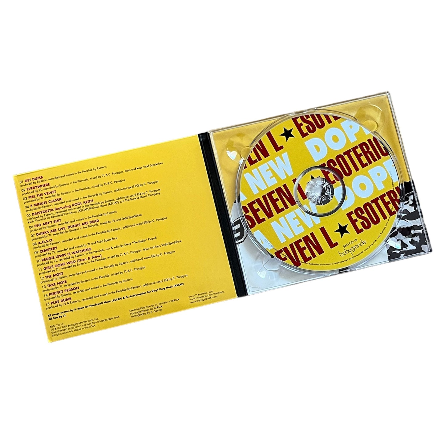 7L & ESOTERIC - UN NOUVEAU DOPE - 2006 (CD)