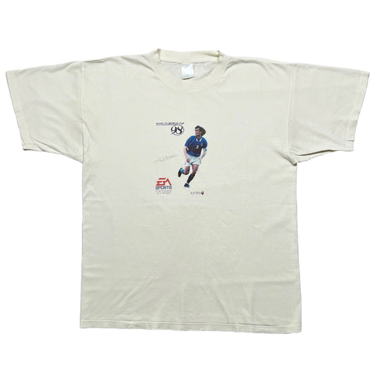 90s Road to World Cup France98 Paolo Maldini Tee / L