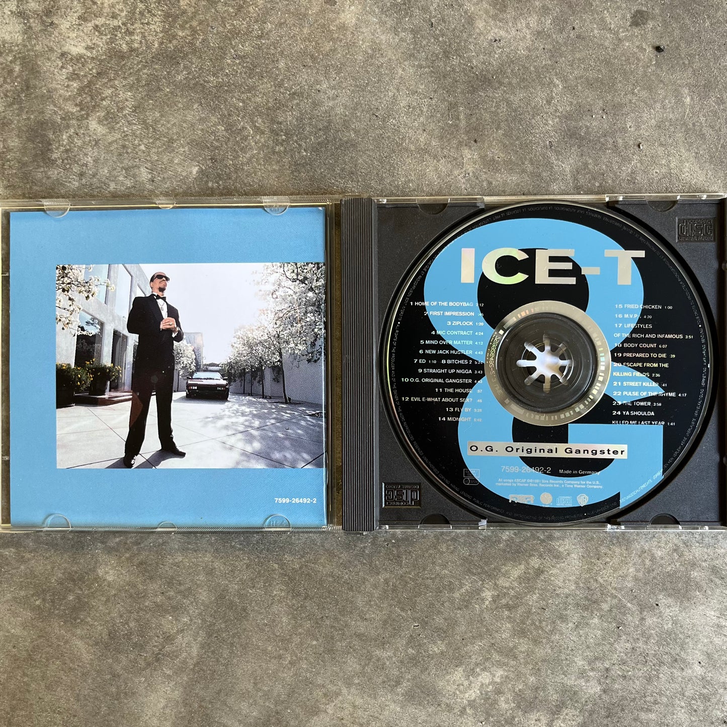 ICE T - OG ORIGINAL GANGSTER - 1991 (CD)