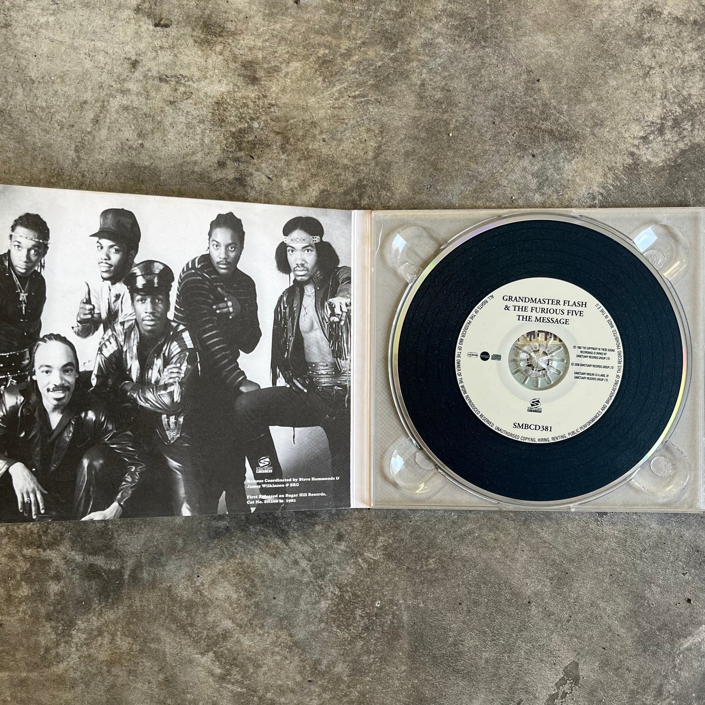 GRANDMASTER FLASH AND THE FURIOUS FIVE - THE MESSAGE - 1982 (CD)
