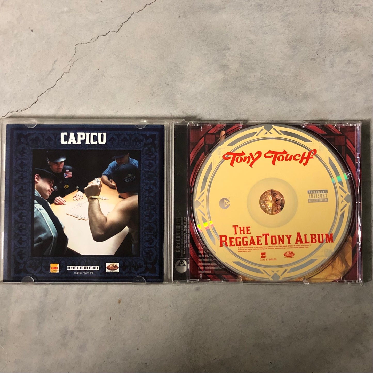 TONY TOUCH - THE REGGAETONY ALBUM - 2005 (CD)