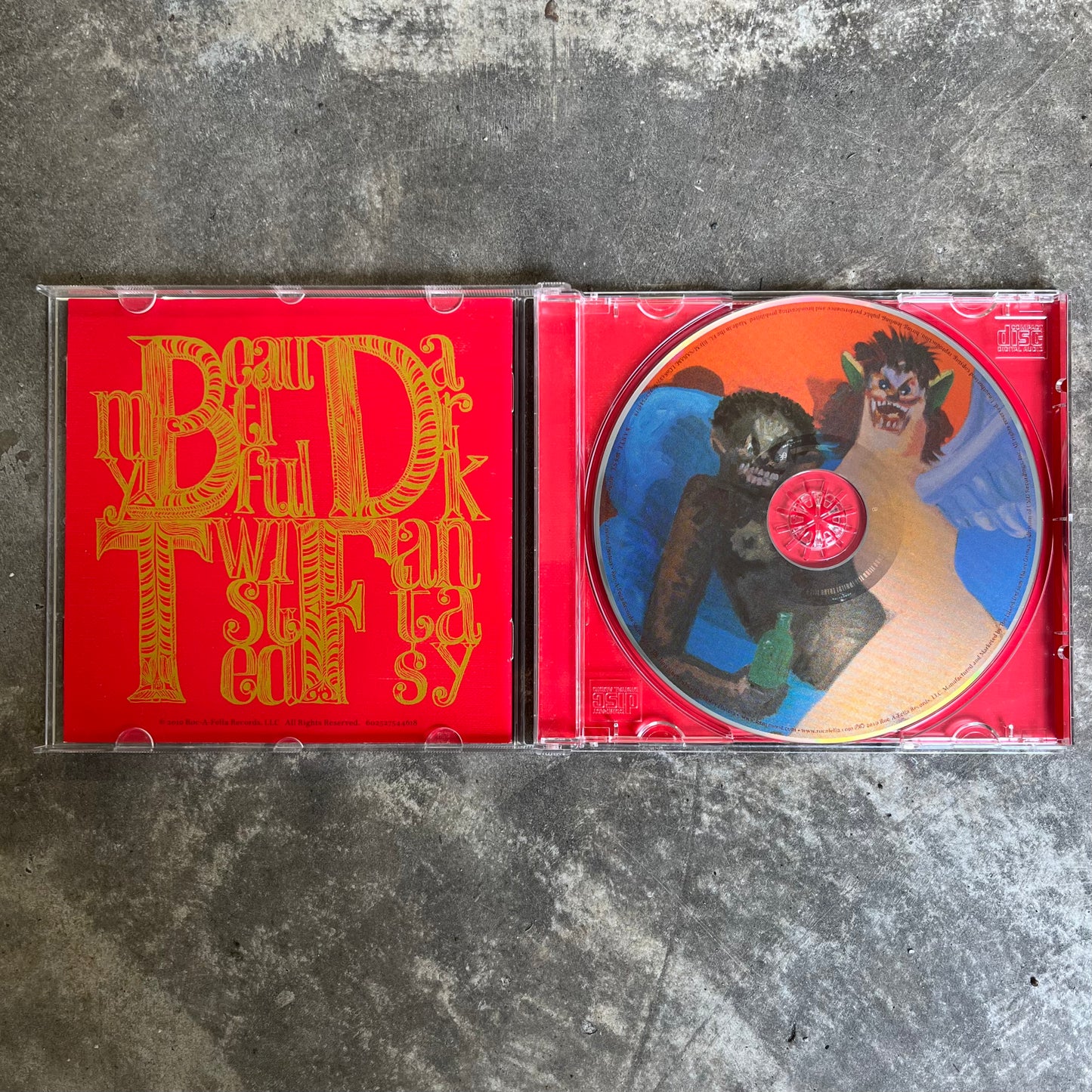 KANYE WEST - MY BEAUTIFUL DARK TWISTED FANTASY - 2010 (CD)