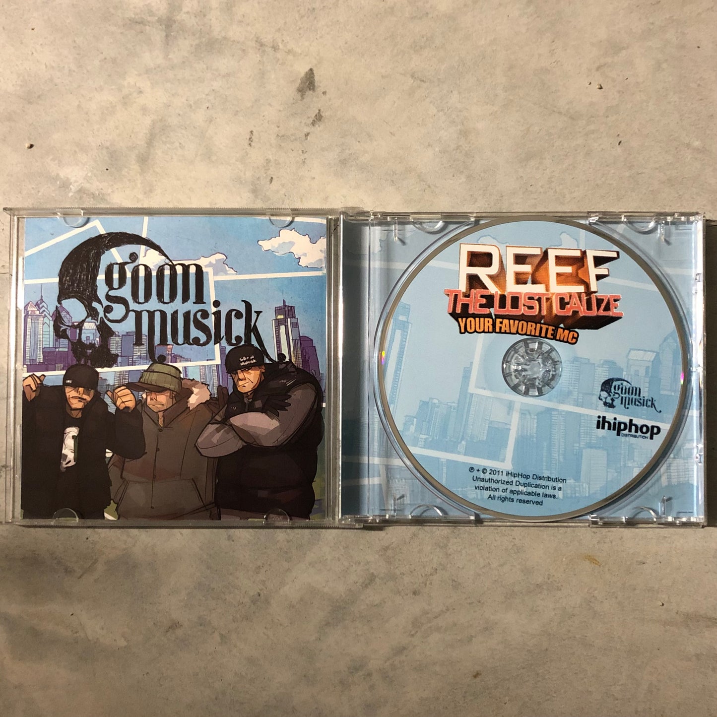 REEF THE LOST CAUZE - YOUR FAVORITE MC - 2011 (CD)