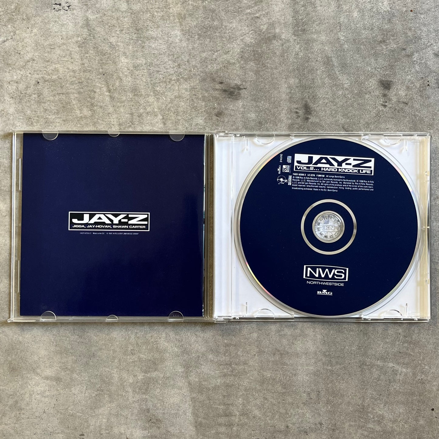 JAY-Z - VOL. 2 HARD KNOCK LIFE - 1998 (CD)