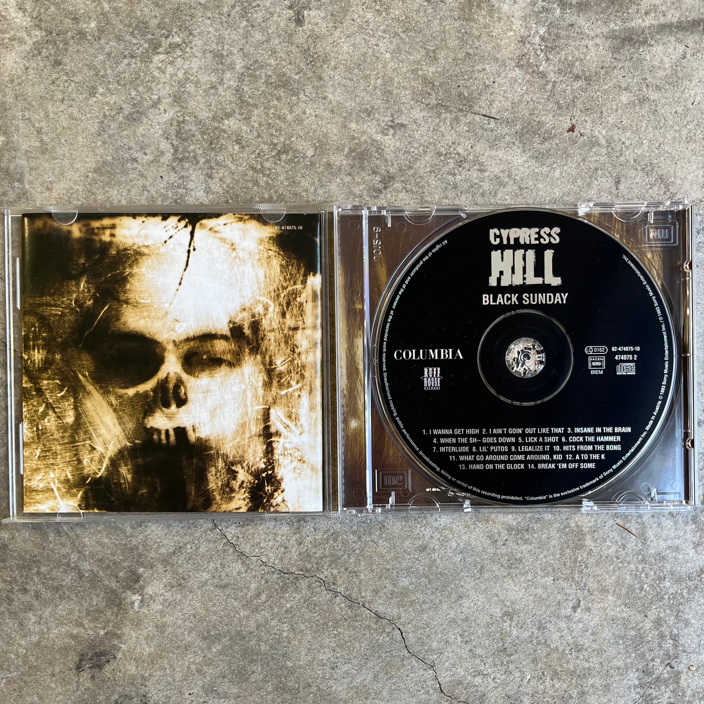 CYPRESS HILL - BLACK SUNDAY - 1993 (CD)