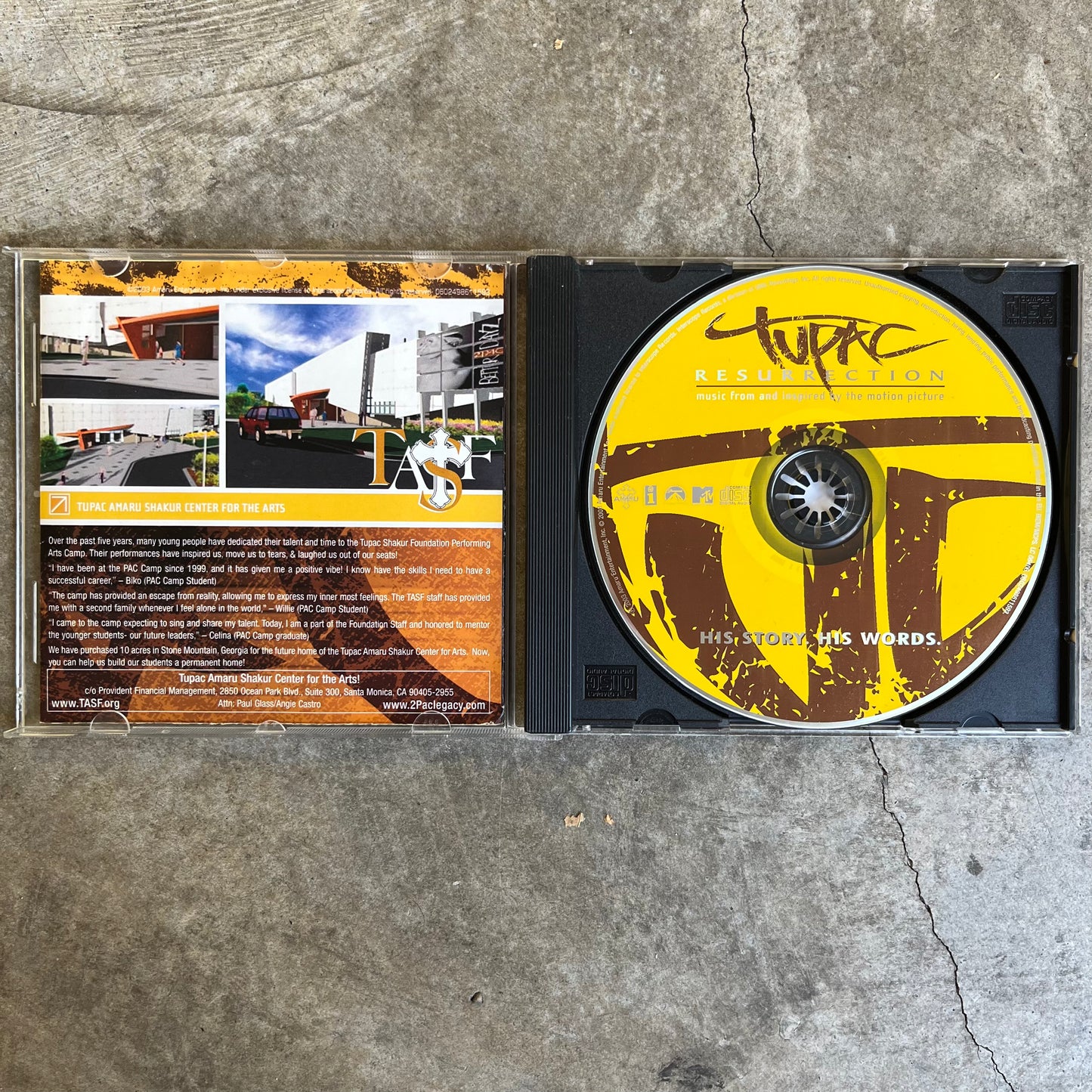 2PAC - TUPAC RESURRECTION - 2003 (CD)
