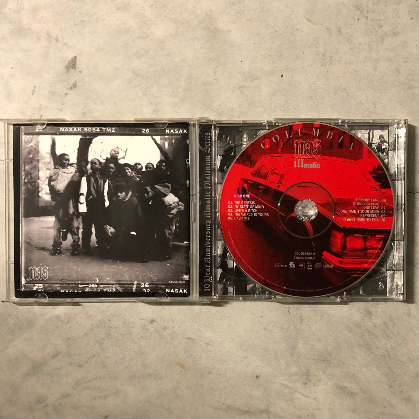 NAS - ILLMATIC (10th ANNIVERSARY) - 2004 (2CD)