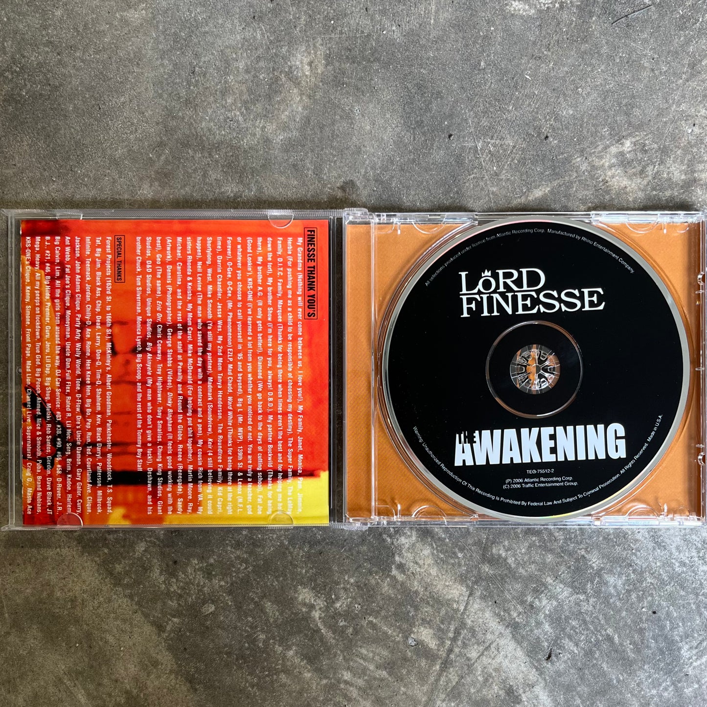 LORD FINESSE - THE AWAKENING - 1995 (CD)